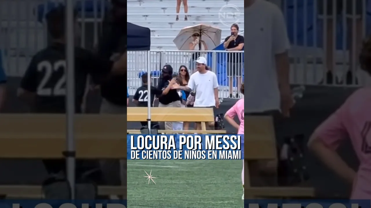 Folie pour Leo Messi à Miami 😍