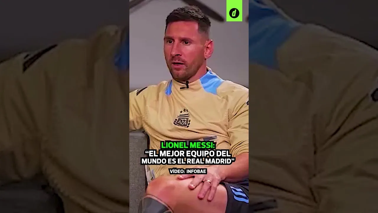 Lionel Messi: « La meilleure équipe du monde est le Real Madrid » | SPORT