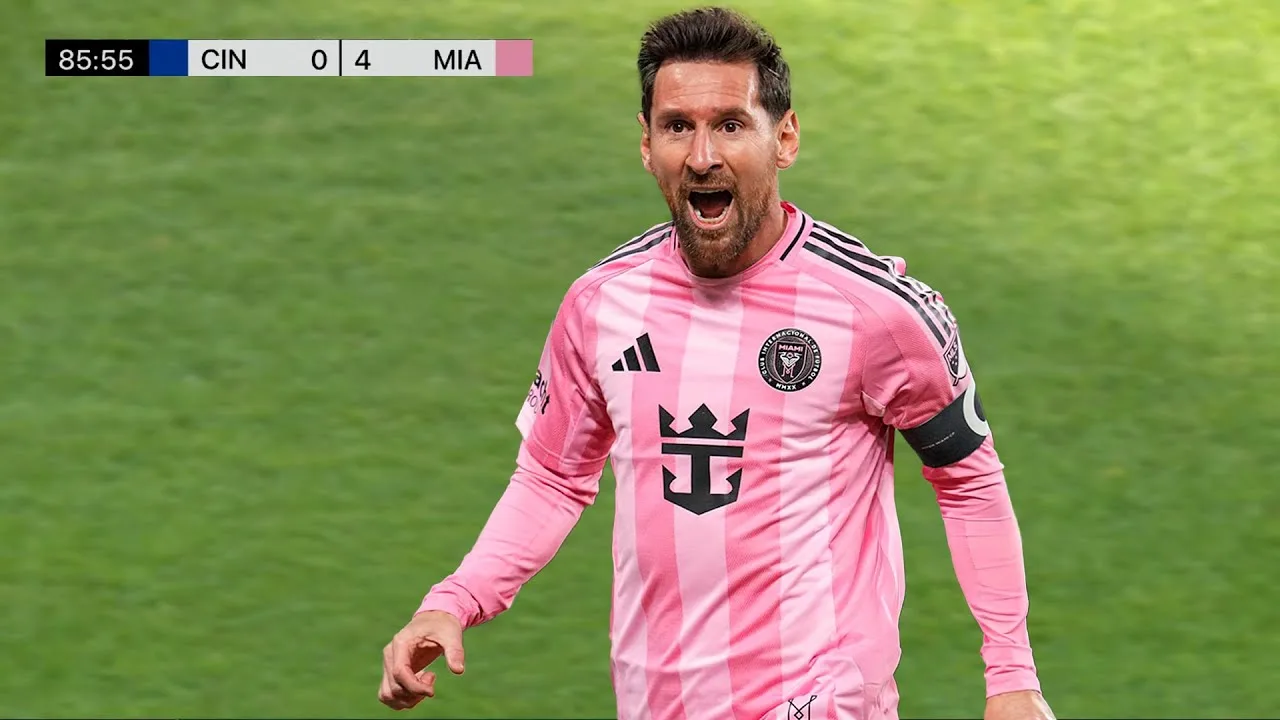 Messi contre Cincinnati | But fou et 3 passes décisives ! 🐐🔥 | 23/11/2025