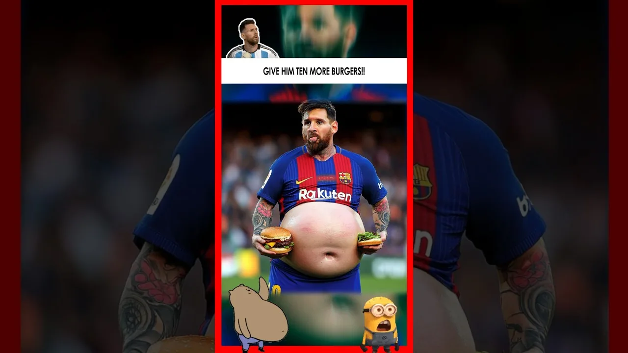 ⚽️ L’incroyable transformation de Lionel Messi : des hamburgers aux biceps 💪