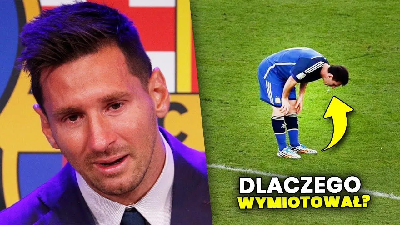 Dlaczego LEO MESSI wymiotował w trakcie meczów?