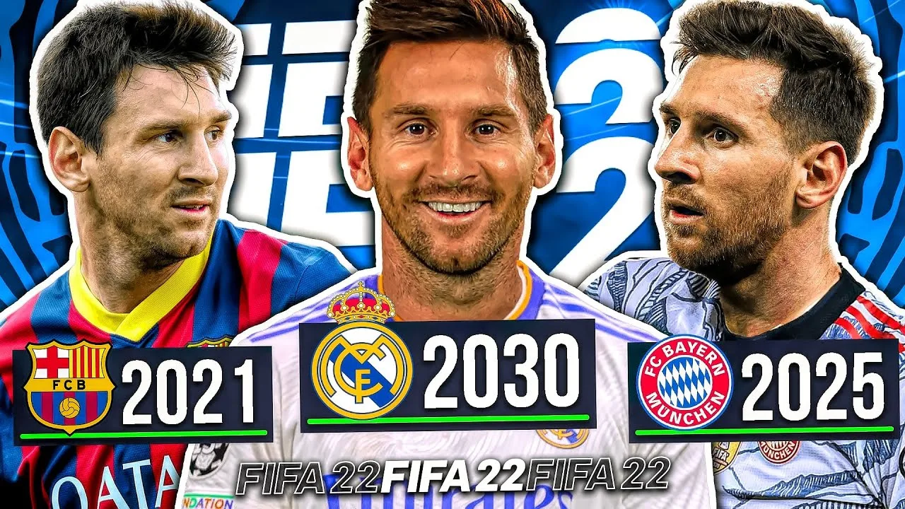 I REPLAYED the Career of LIONEL MESSI… 🐐