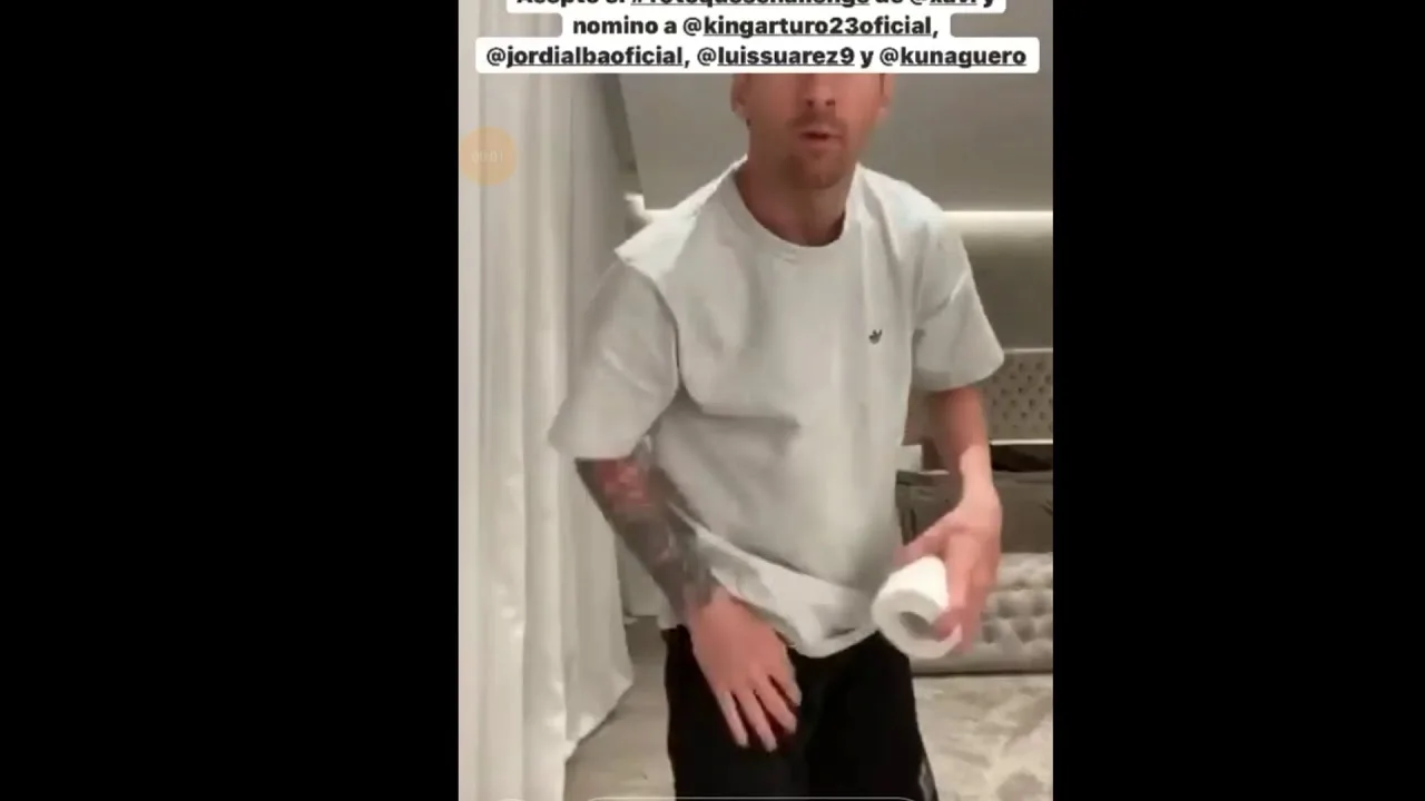 10 TOQUES CHALLENGE CORONAVIRUS/LE CHALLENGE DE LEO MESSI