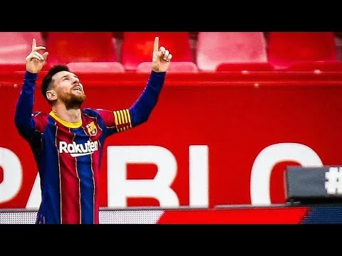 Lionel Messi goal vs Sevilla – 2021