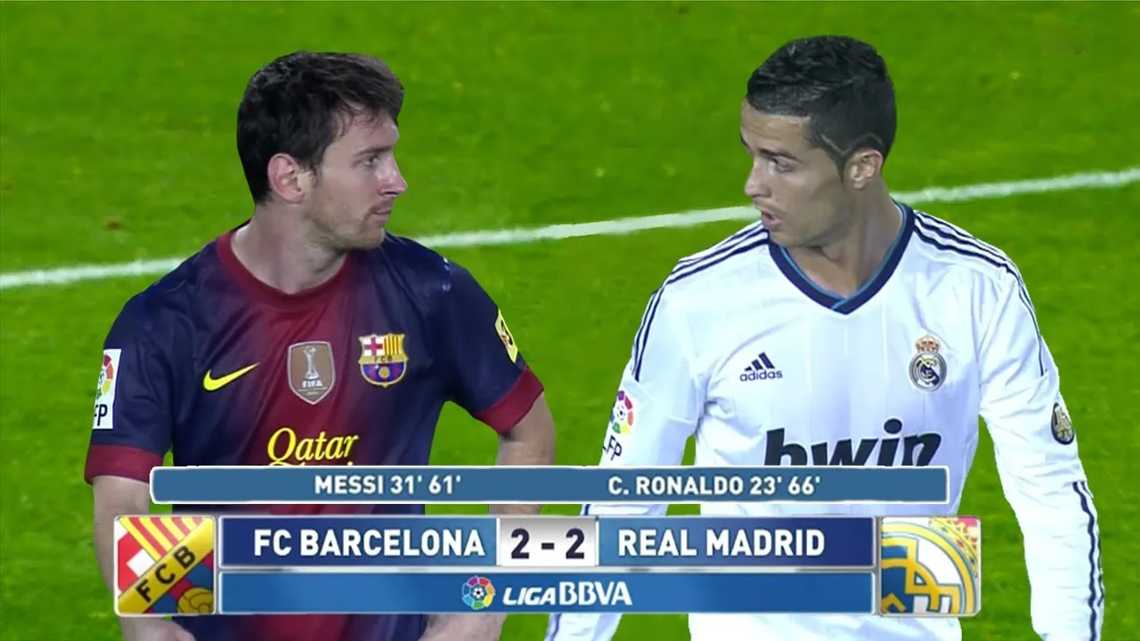 The day Cristiano Ronaldo & Lionel Messi turned El