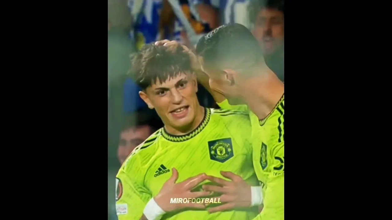 Messi & Garnacho + Ronaldo 💔❤