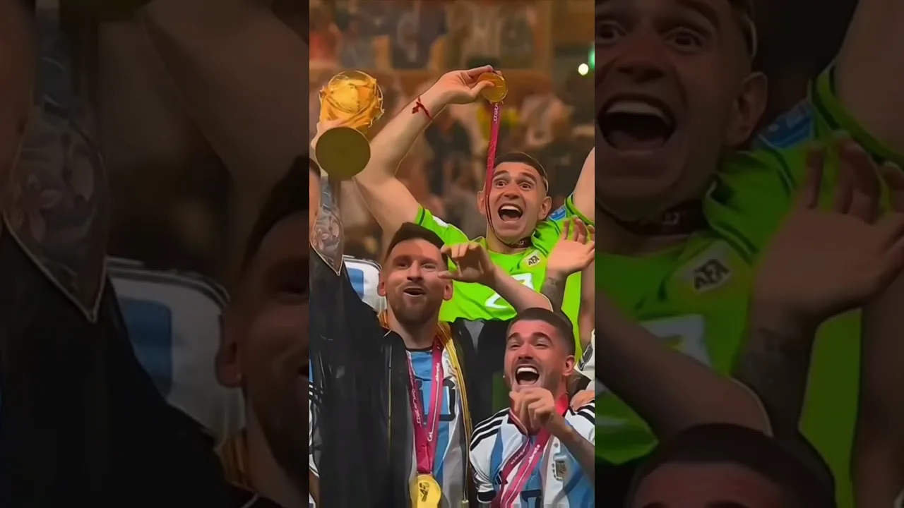 Leo Messi Lifting The Worldcup #football #edit  #goat #messi