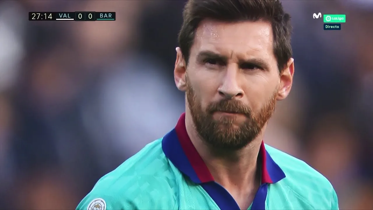 Lionel Messi vs Valencia (Away) 25/01/2020 HD