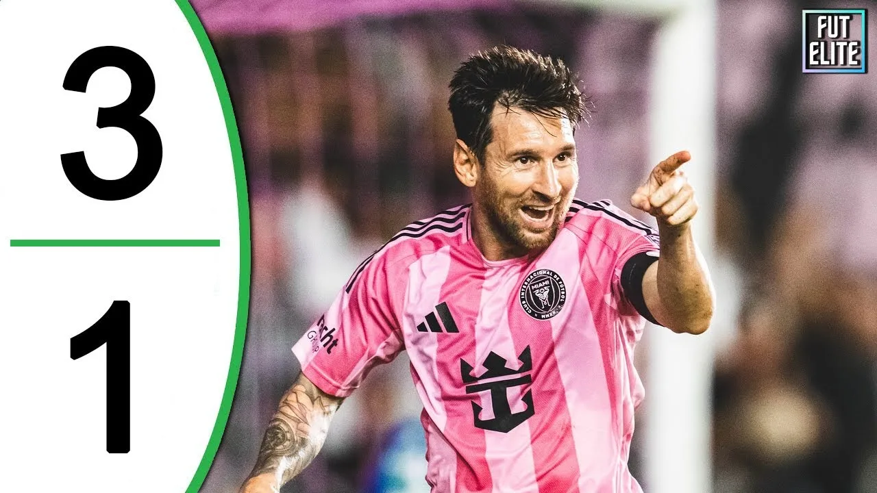 Lionel Messi 1G1A – Inter Miami vs Seattle Sounders 3-1 Faits saillants et objectifs étendus 2025