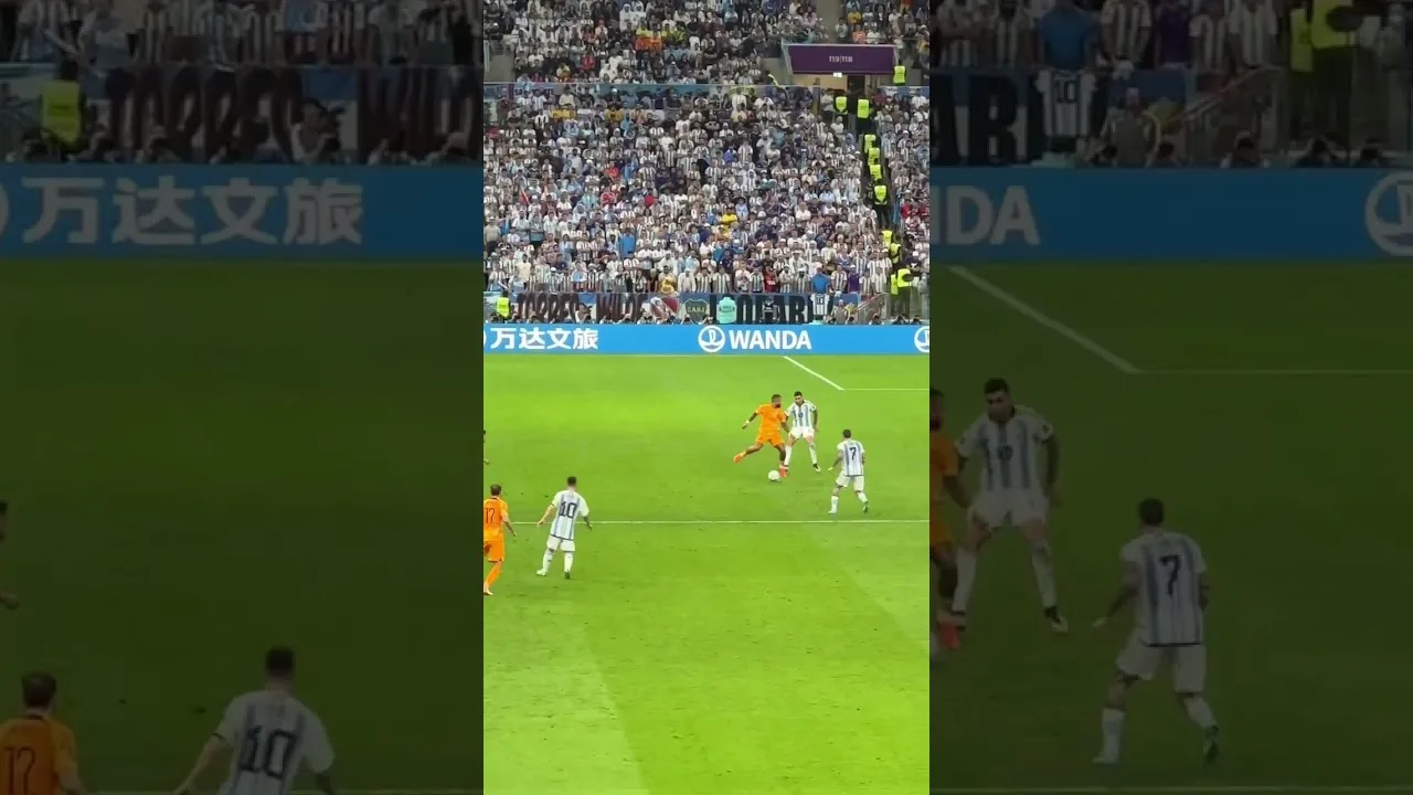 Leo Messi vs the Netherlands #quarterfinals #fwc2022