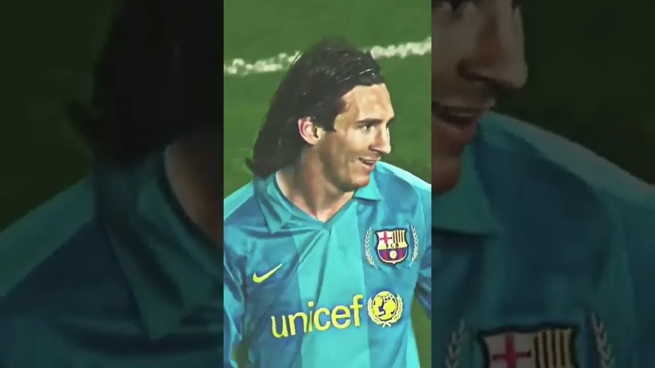 Young Messi was built different 🔥
