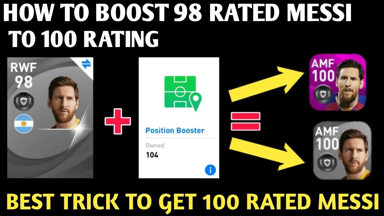 HOW TO MAKE 100 RATED LIONEL MESSI IN PES 2021 MOBILE | HOW