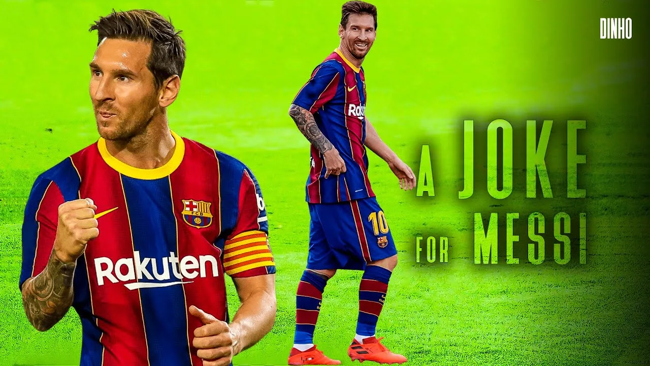 When Football Is A Joke For Lionel Messi