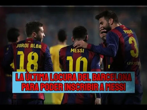 LEO MESSI 2026: LOCURA CON LAS RENOVACIONES DE PIQUÉ, JORDI