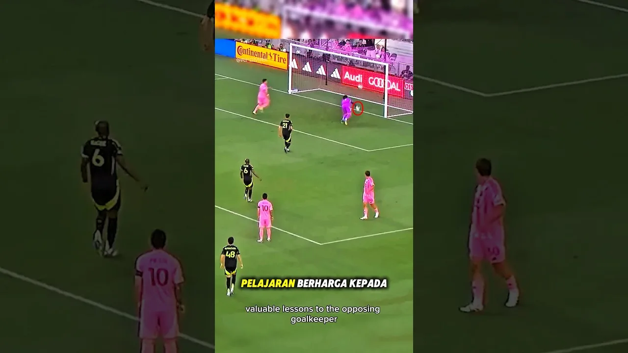 akibat kiper terlalu meremehkan Lionel Messi 😬 !