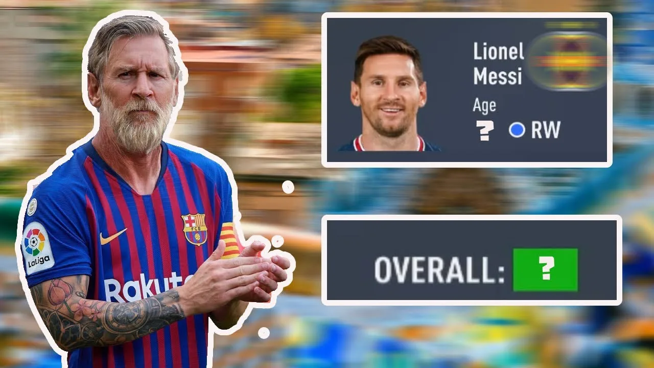 LA CE OVR , VARSTA SI ECHIPA SE RETRAGE LIONEL MESSI IN FIFA