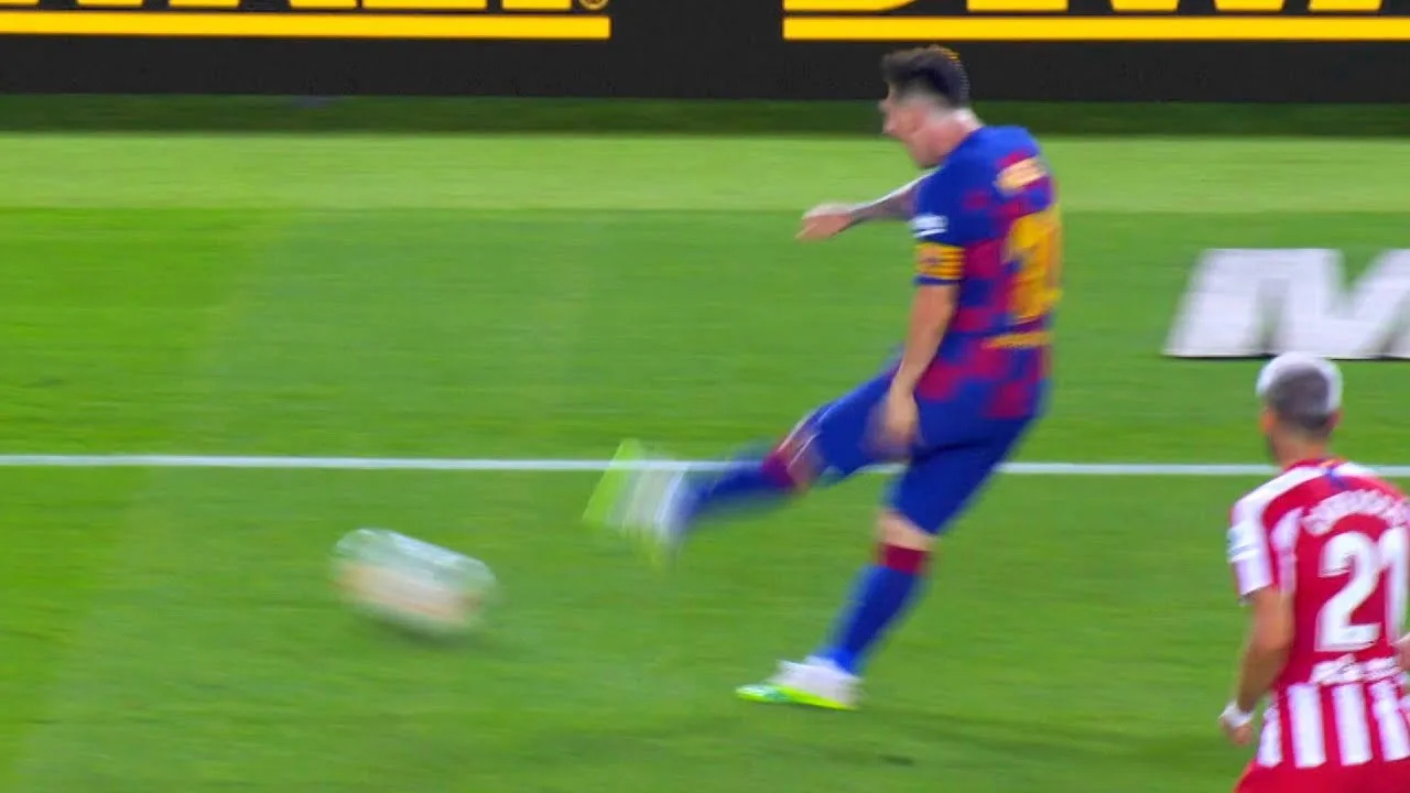 Lionel Messi lost control again