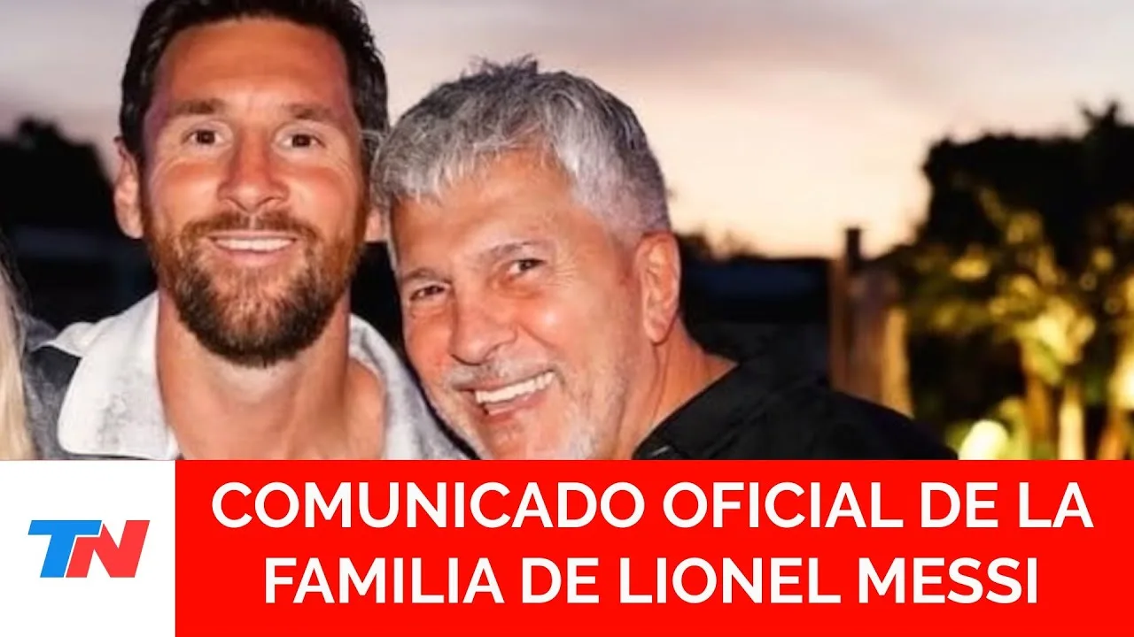 La famille de Lionel Messi a confirmé que son père suivait un traitement médical pour une maladie