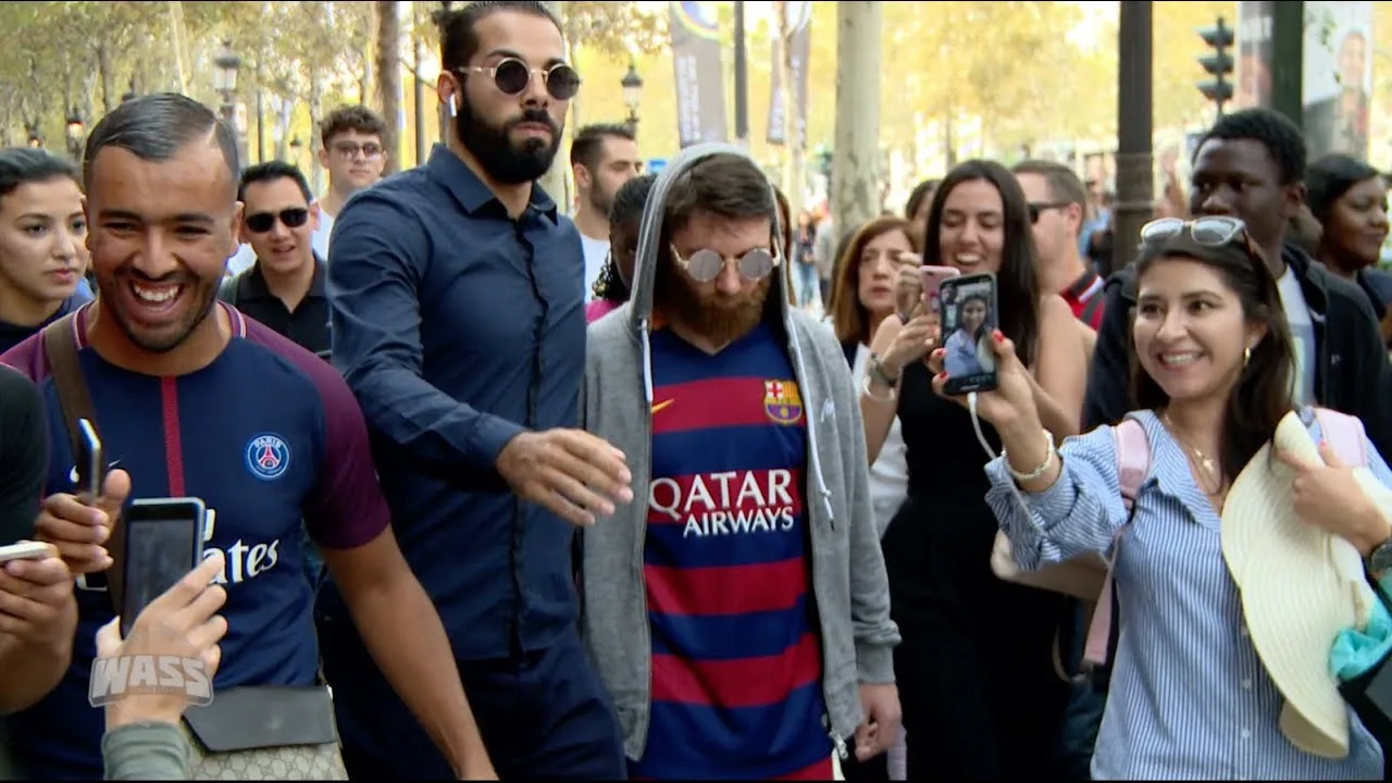 JE PIÈGE LES GENS AVEC LE FAUX LIONEL MESSI !