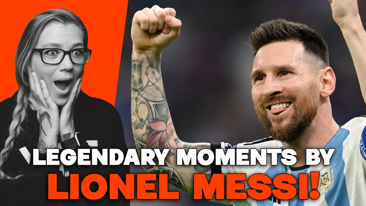 LIONEL MESSI LEGENDARY MOMENTS | AMERICAN REACTS | AMANDA