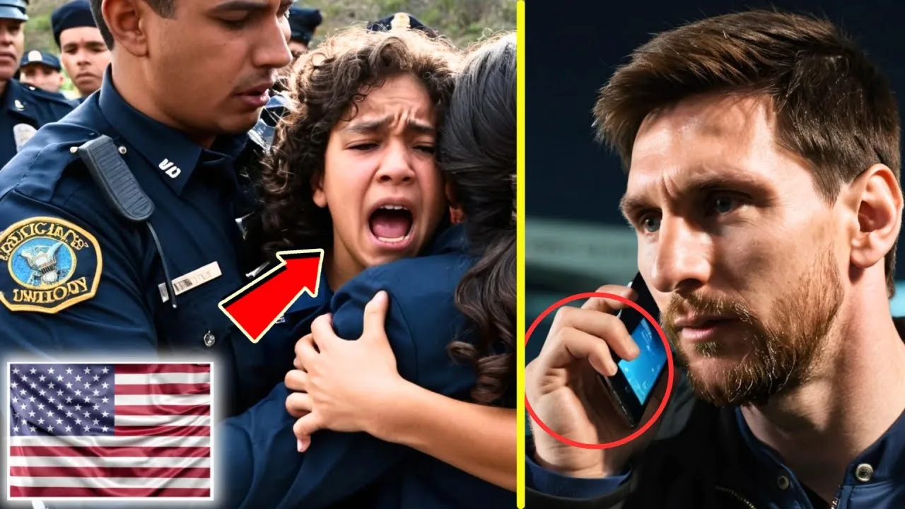 Lionel Messi est surpris par l’aéroport avec les Argentins expulsés par les États-Unis! Ennuyeux, Messi …