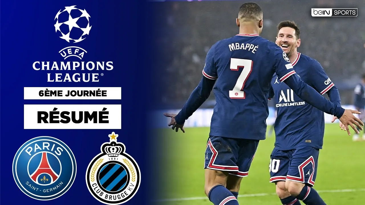Résumé LDC : Mbappé et Messi en feu, Paris se balade contre