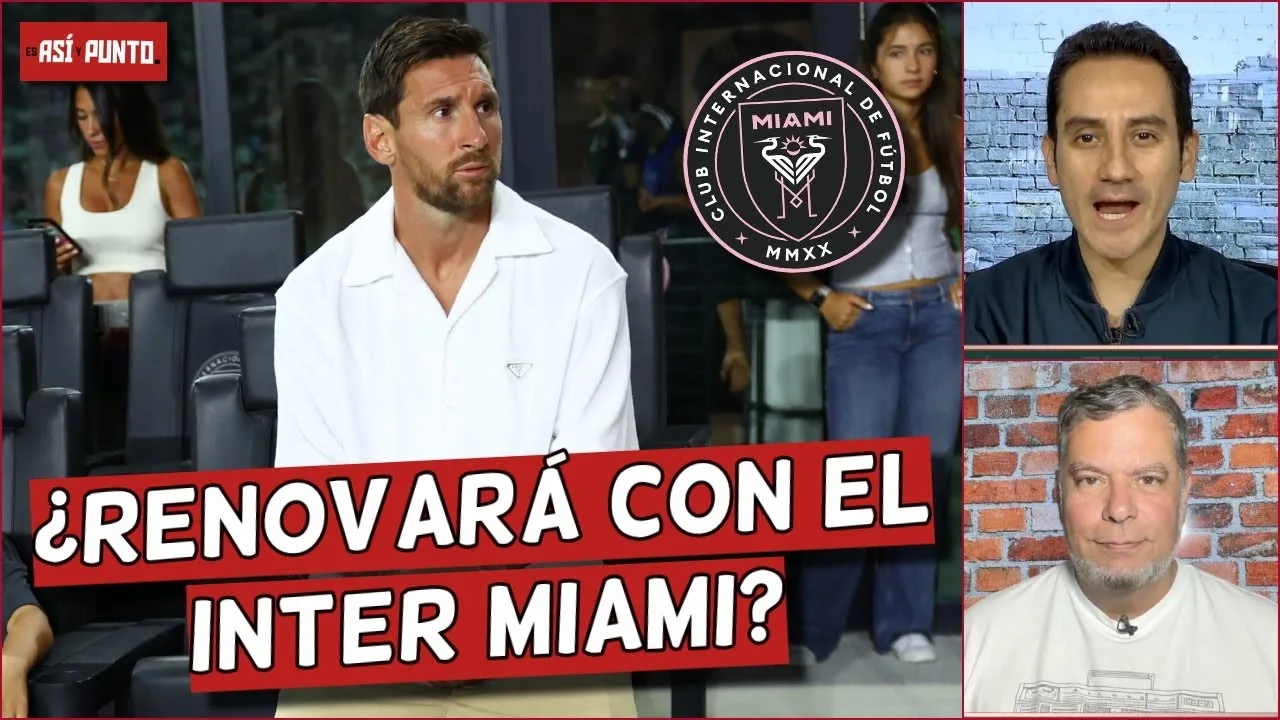 Messi et sa rénovation avec Inter Miami Danger à cause du MLS | C’est comme ça et le point