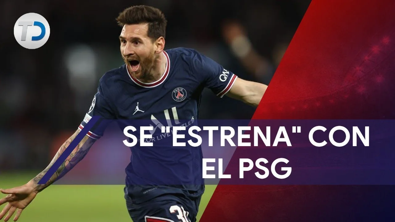 Lionel Messi anota su primer gol con el PSG y derrotan al