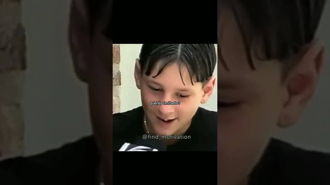 Lionel Messi ADMITE imitar a MARADONA desde que era un NIÑO