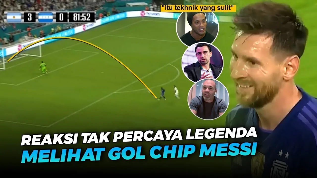 JUTAAN MATA MENYOROTINYAReaksi Legenda Dunia Lihat Aksi
