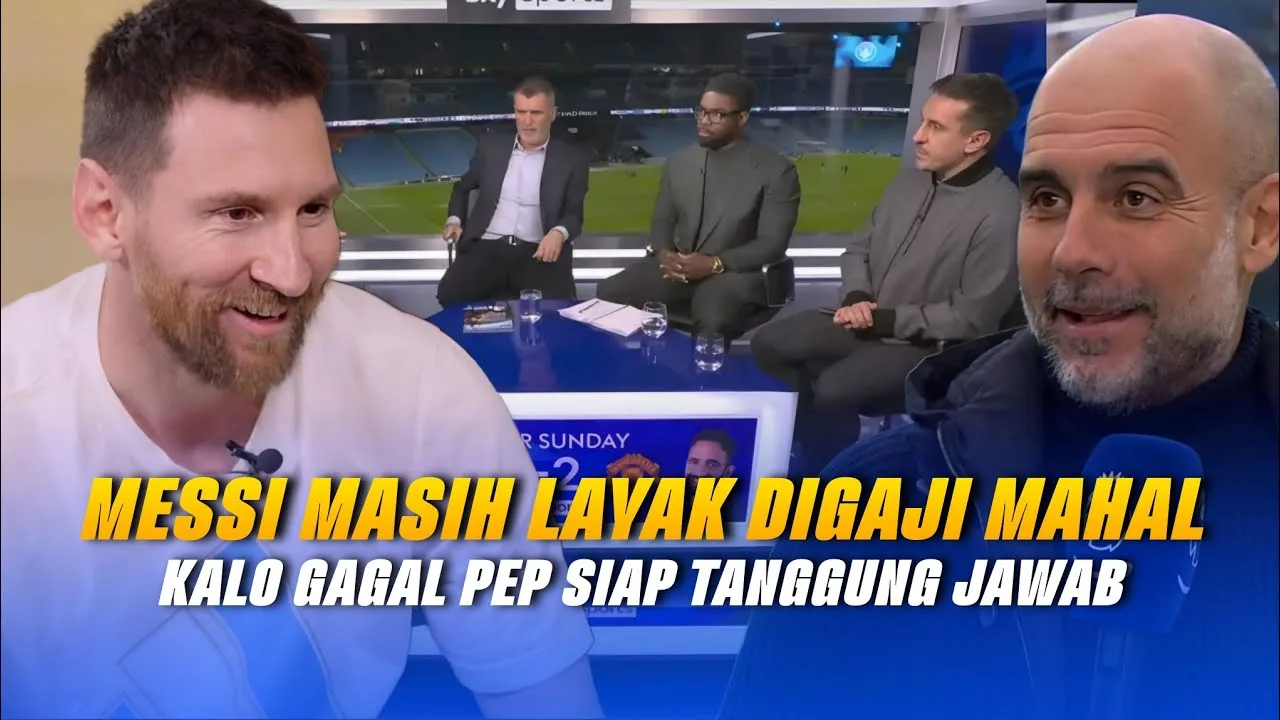 Douté par le public britannique !! Leo Messi se confie sur la réponse aux défis de Guardiola et de Man City