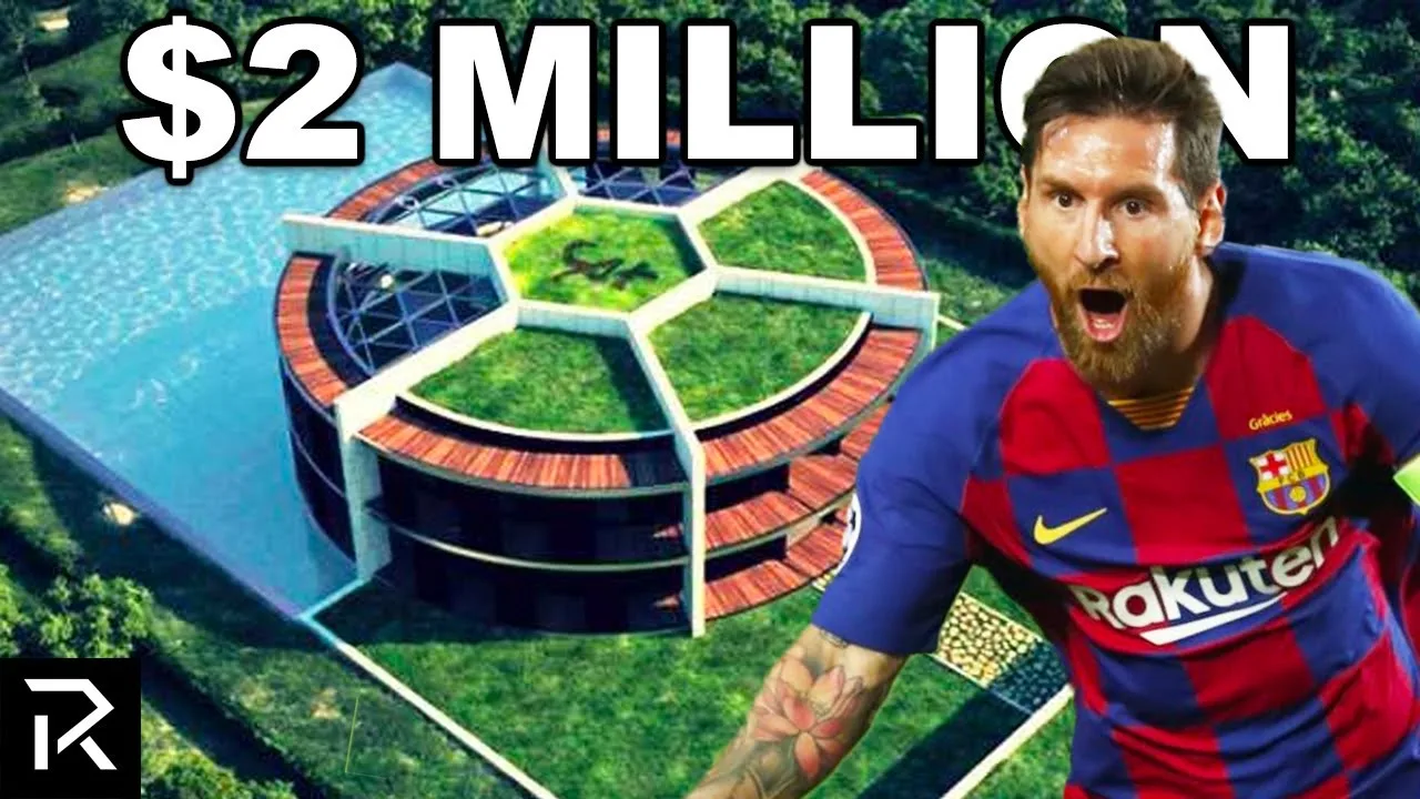 Inside Lionel Messi's $2 Million Soccer Ball Shaped Home