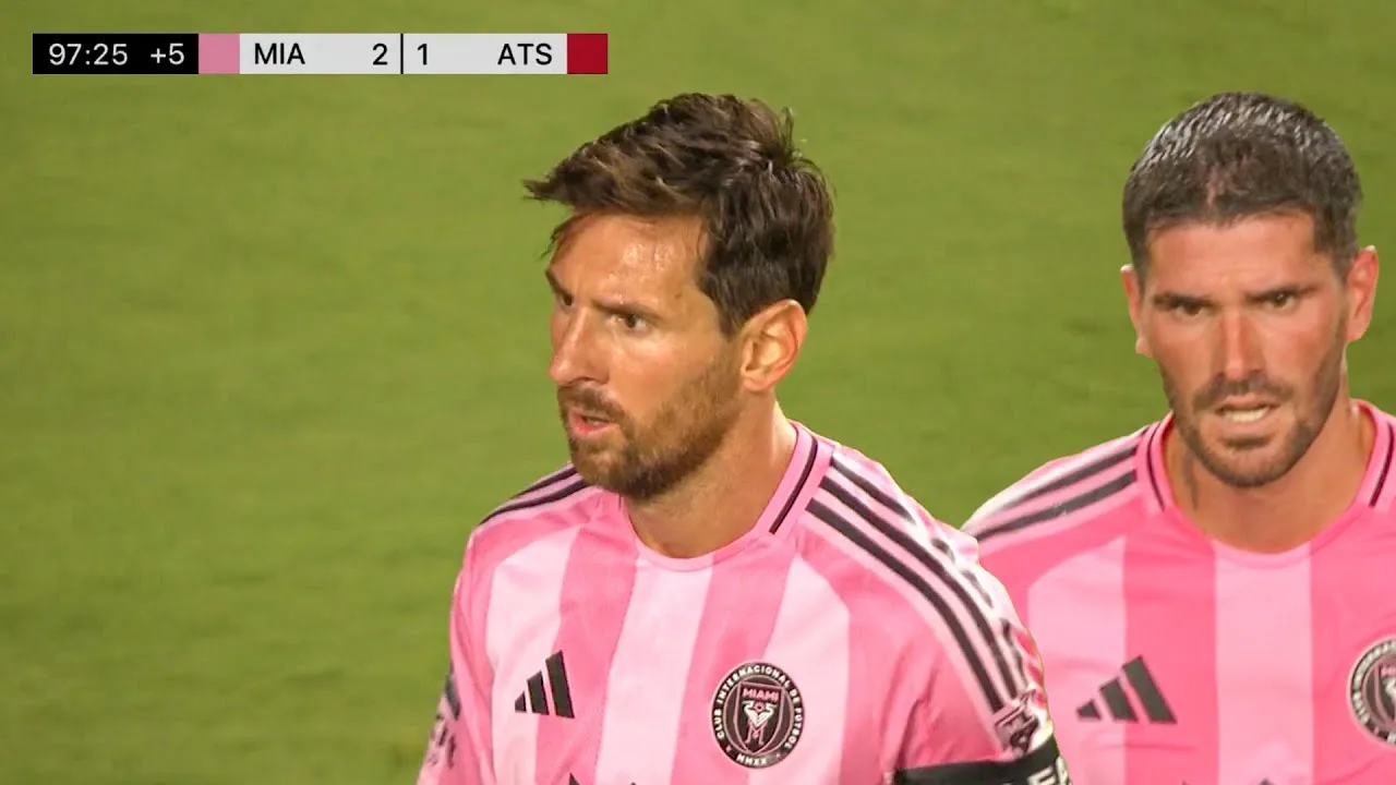 Messi vs Atlas | 2 aides et magie de dernière minute! 🔥🐐 + De Paul Début | 30/07/2025