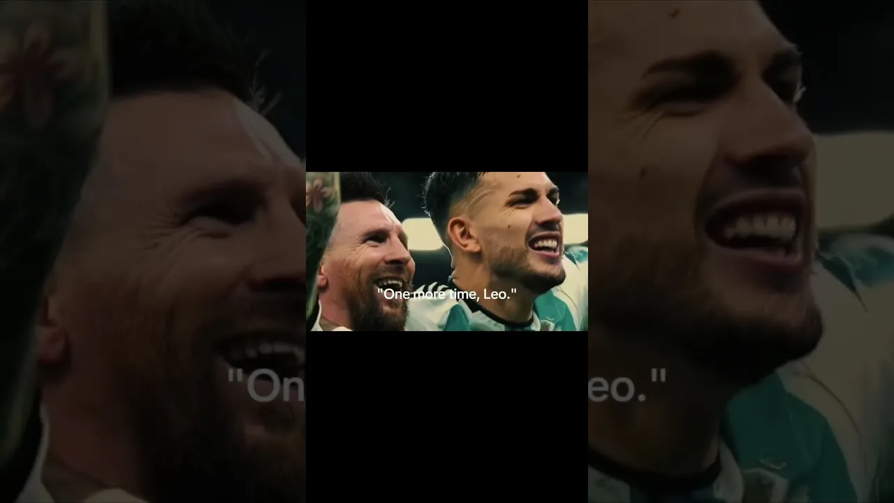 Ready fir “THE LAST DANCE” LEO MESSI #childhood #messi #fifaworldcup #fifa #football #argentina