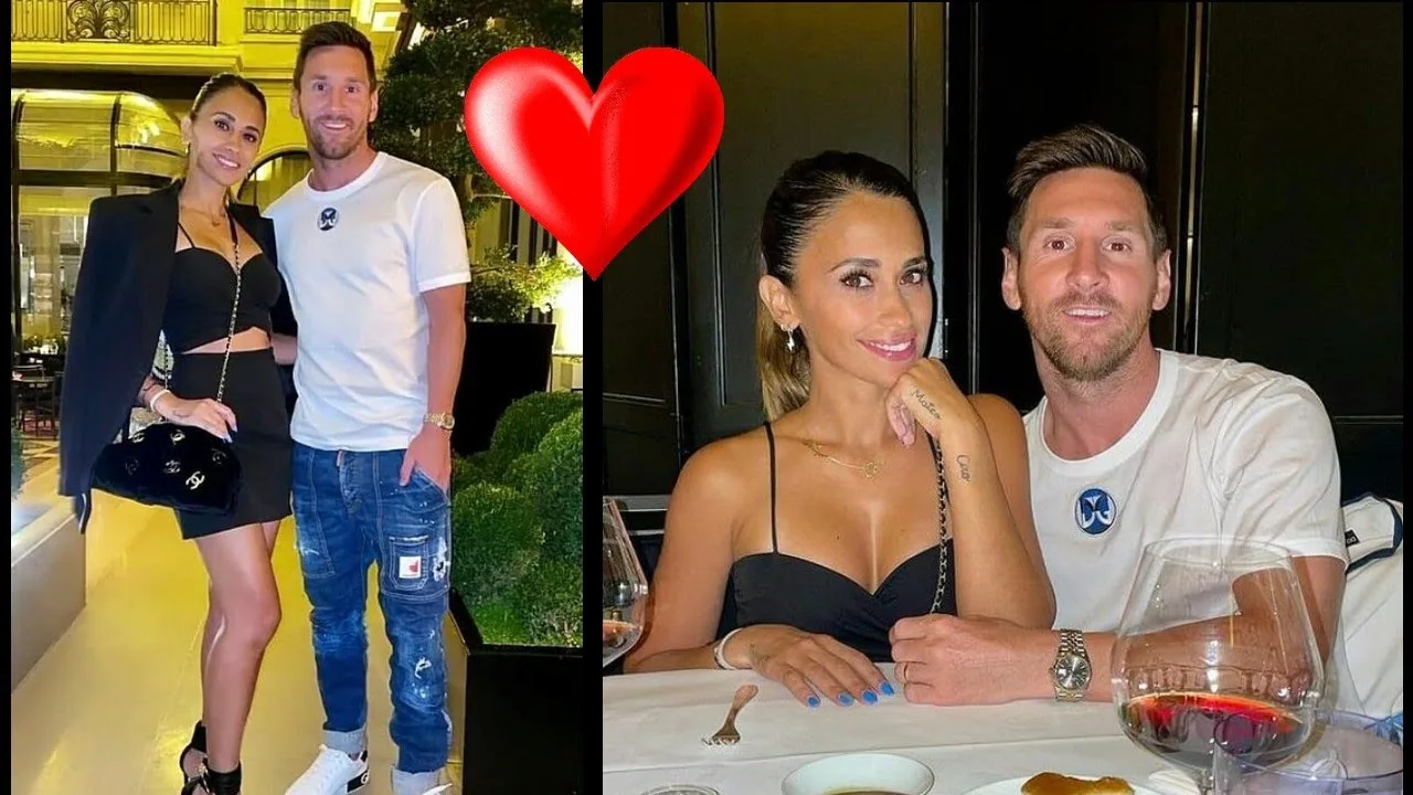 Lionel Messi & Antonela Roccuzzo – Premier dîner en