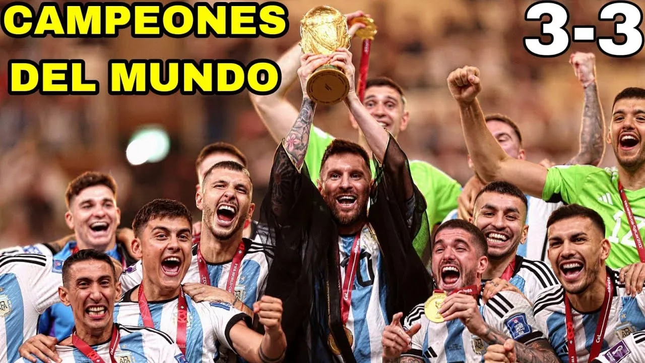 ARGENTINA Y LEO MESSI GANAN LA COPA DEL MUNDO EN QATAR 2022