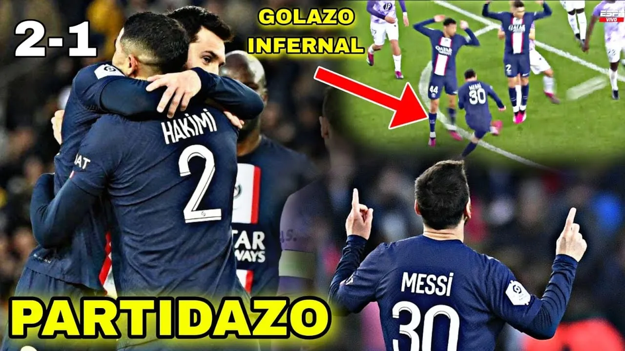 PARTIDAZO Y GOLAZO INFERNAL DE LEO MESSI  Lleva a la