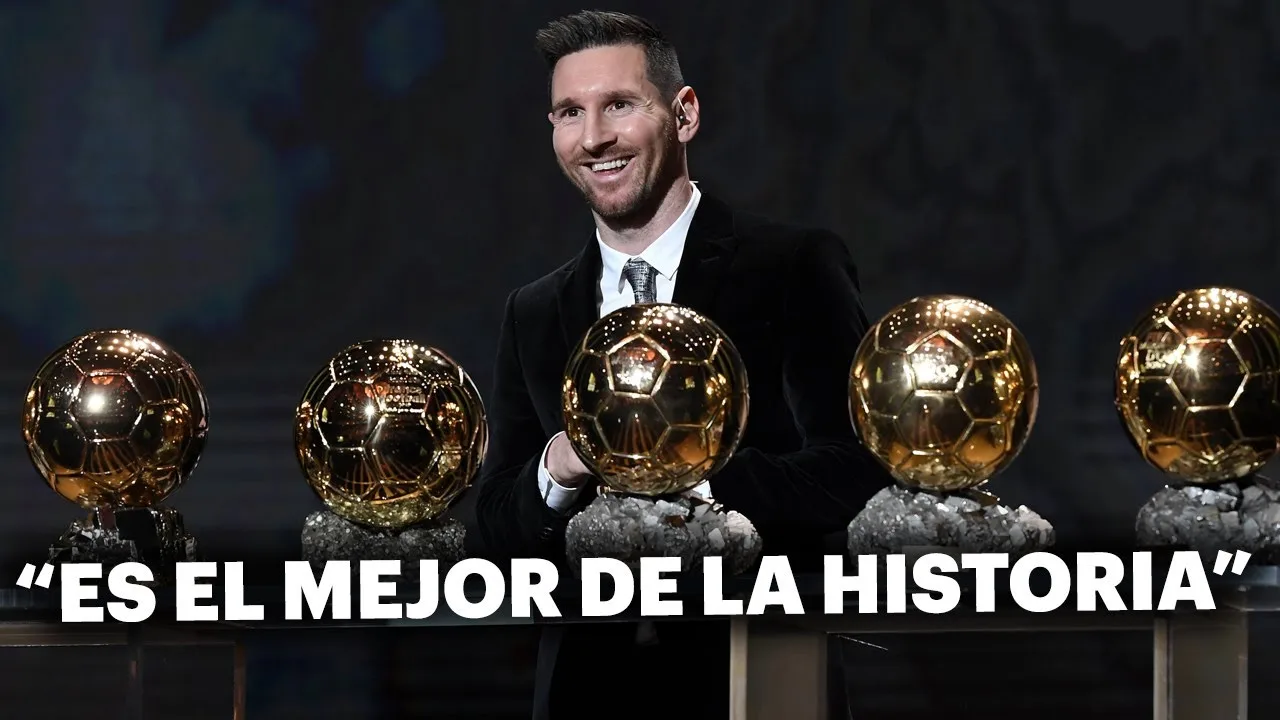 LIONEL MESSI GANÓ SU 7MO BALÓN DE ORO  EL ARTE DEL