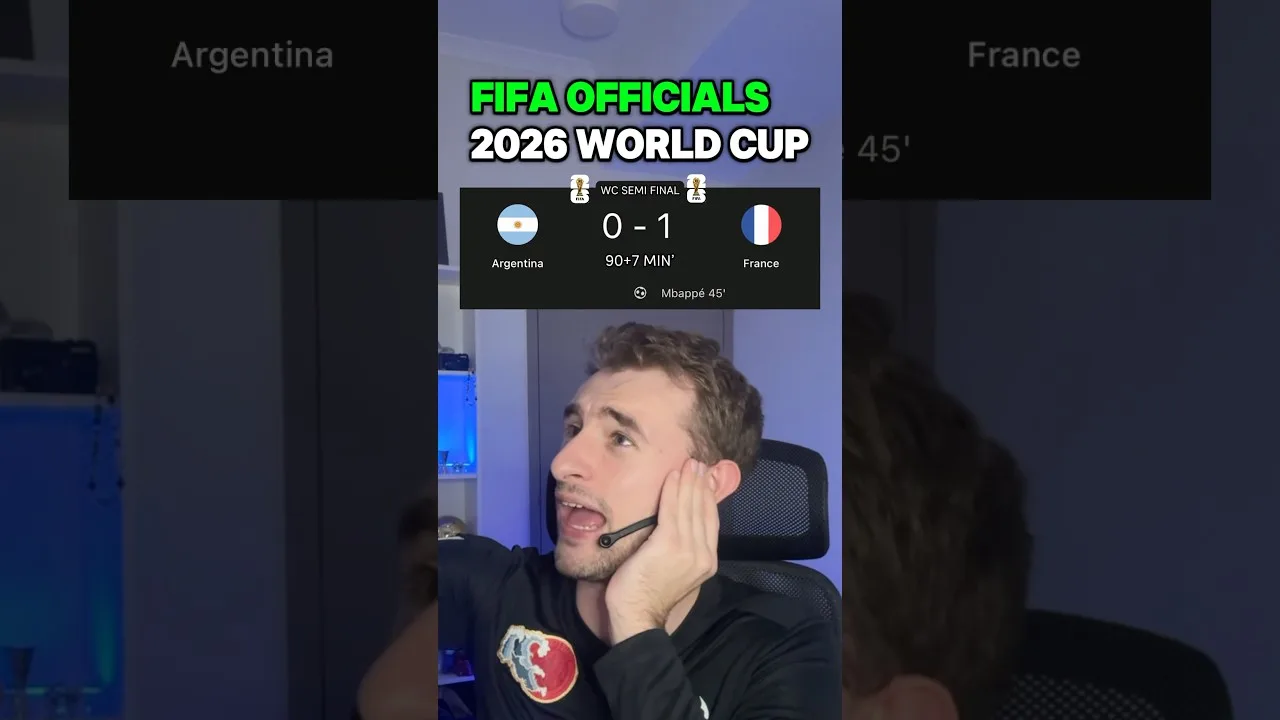 REFS 100% WINNING LEO MESSI THE WORLD CUP 💀😭