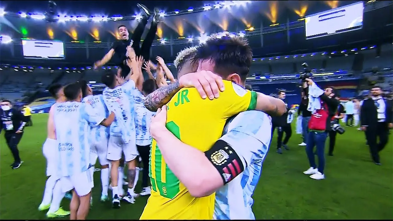 Lionel Messi vs Brazil (Copa America Final 2021) Tears Of