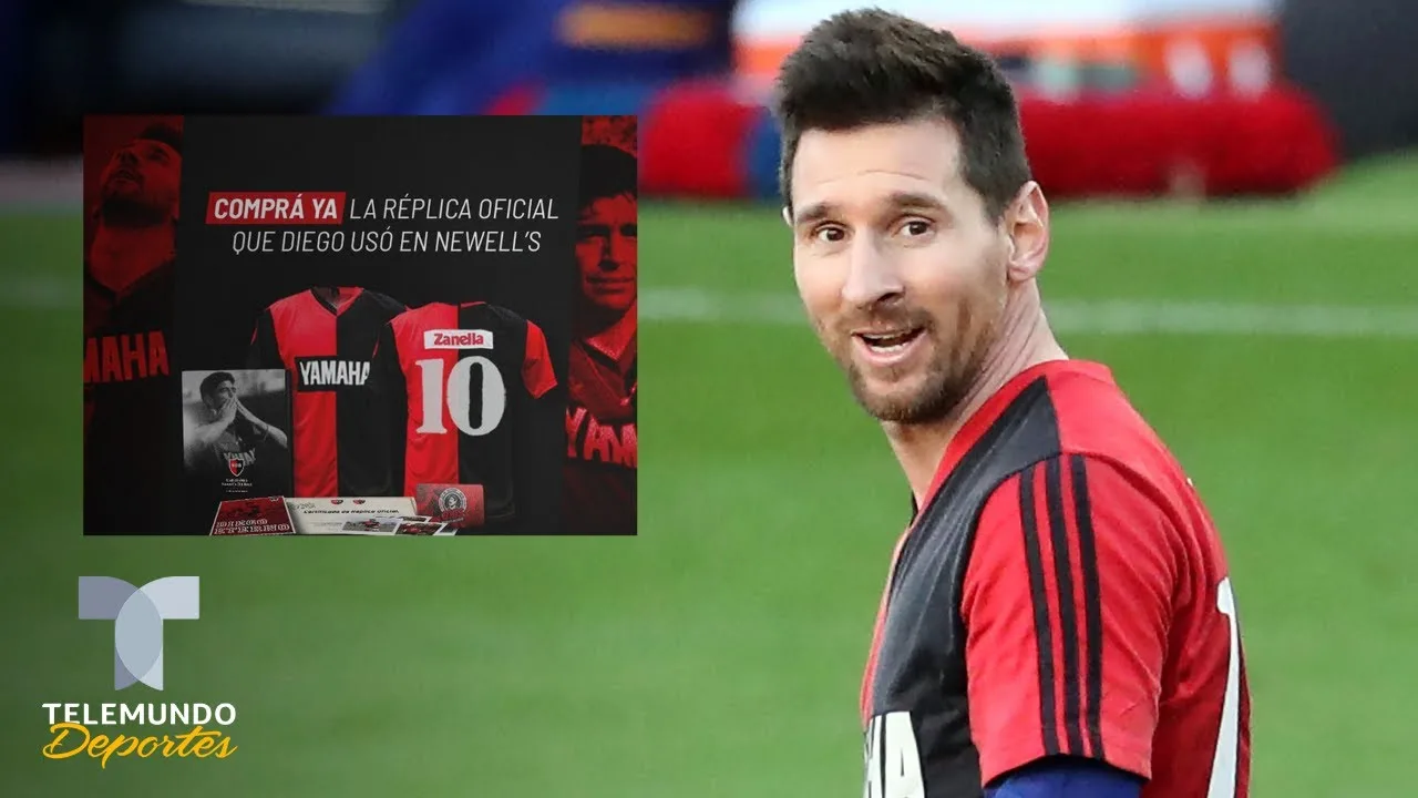 La reacción de Newell´s al homenaje de Leo Messi a Diego