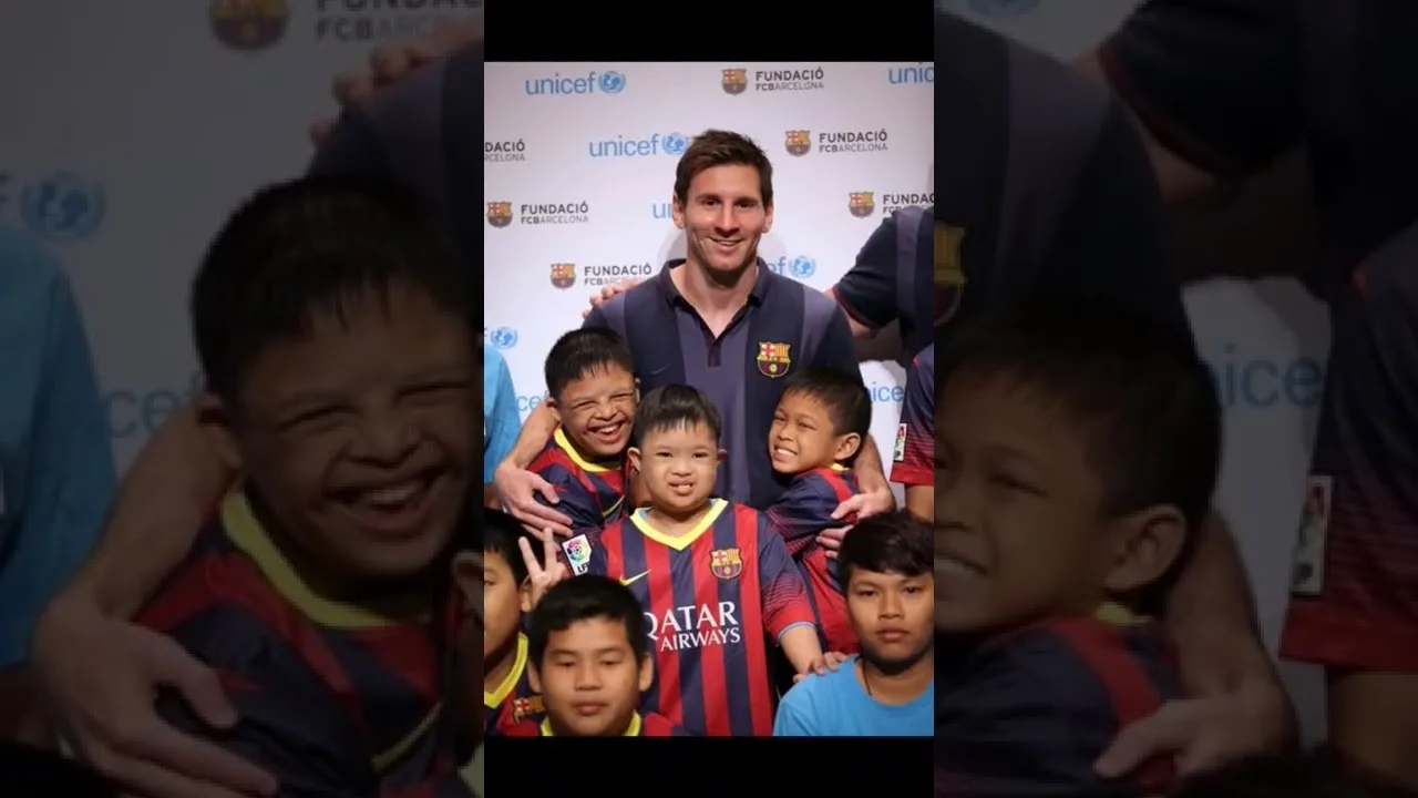 Messi Is a Great HumanLeo Messi Facts #shorts #messi