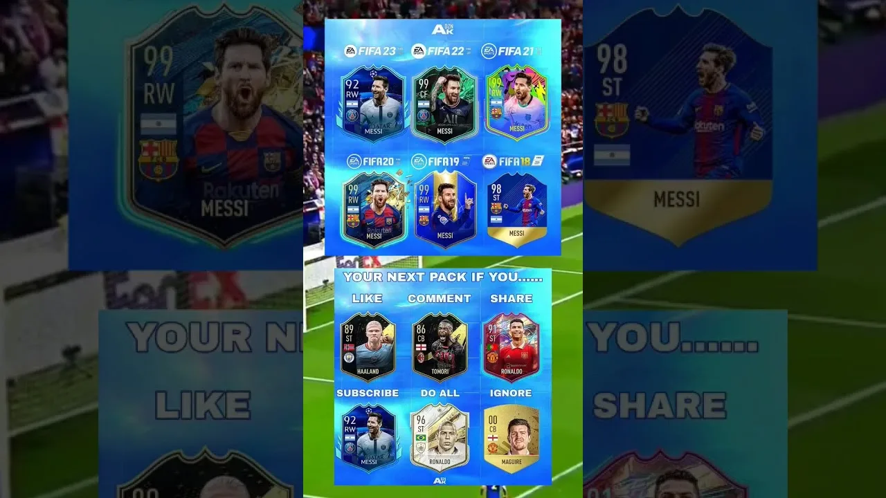 Lionel Messi FIFA Evolution  Do you like him?  #football