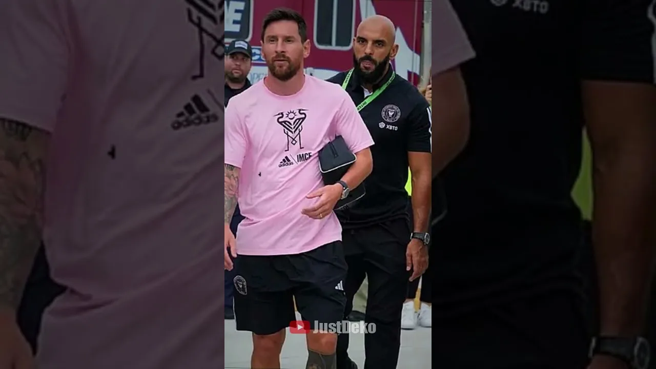 El guardaespaldas de Messi es demasiado  #futbol #shorts