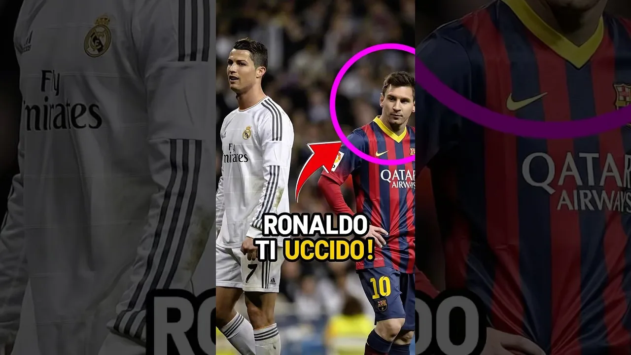 Leo Messi ha quasi ucciso Cristiano Ronaldo e la sua vendetta ti lascerà a bocca aperta 😱