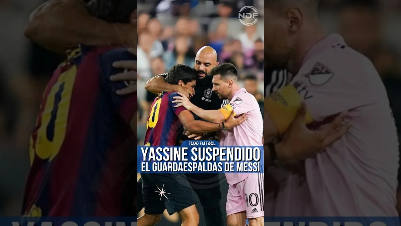 Yassine a suspendu le garde du corps de Leo Messi 😱