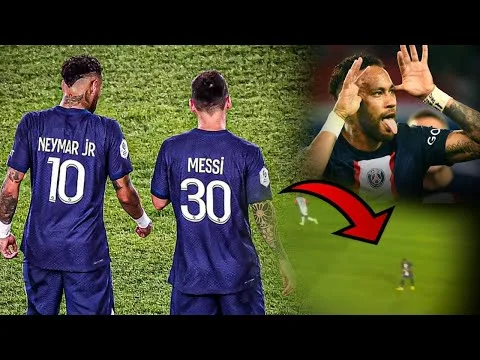SHOW DE NEYMAR Y LEO MESSI con el PSG | MBAPPÉ es un EGOÍSTA