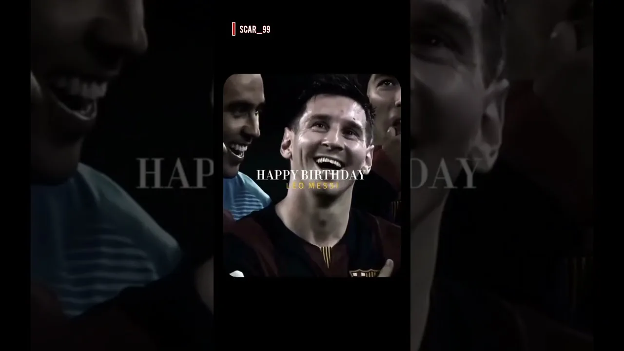 Joyeux anniversaire Leo Messi👽💎