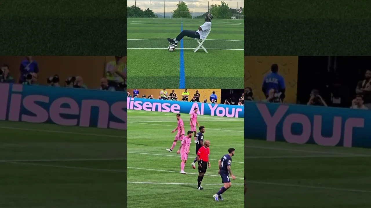 Leo Messi humilie nuno Mendes 😱