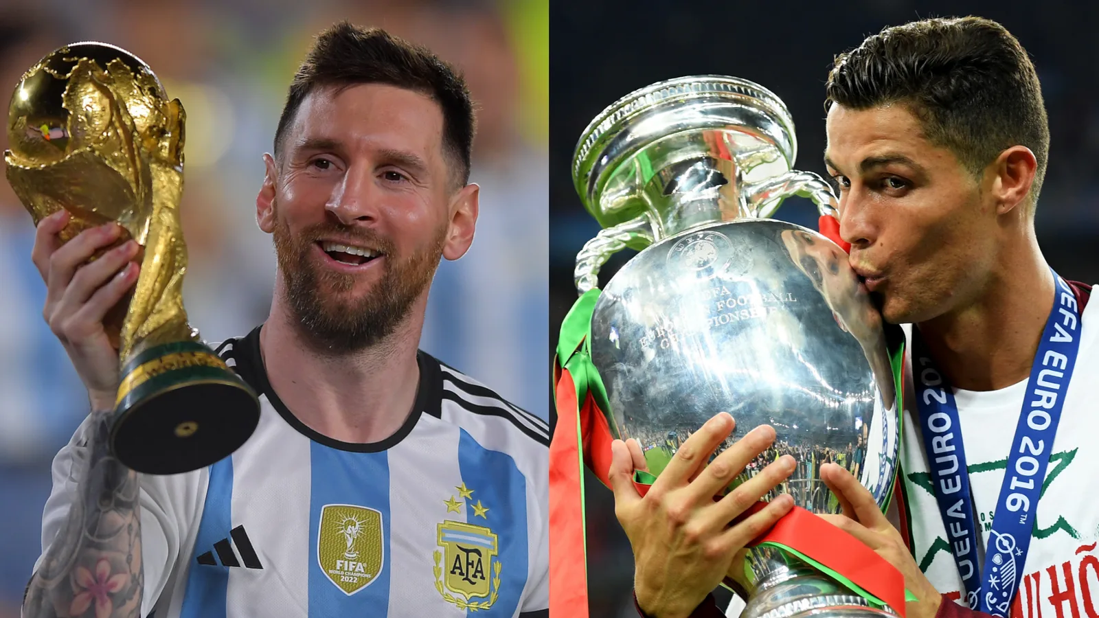 Lionel Messi a nommé la chèvre comme éternel rival Cristiano Ronaldo se glisse à la quatrième! La superstar argentine prend la première place devant Pelé, Diego Maradona et Co
